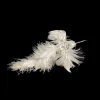 White Feathered Hummingbird- 16Cm