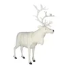 White Festive Christmas Reindeer - 165Cm