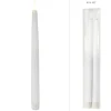 White Heaven Led Battery Tapers (Pack Of 2) - 28Cm
