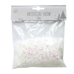 White Iridescent Artificial Snow - 50Gm