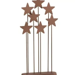 Willowtree - Nativity Metal Star Backdrop - 35Cm