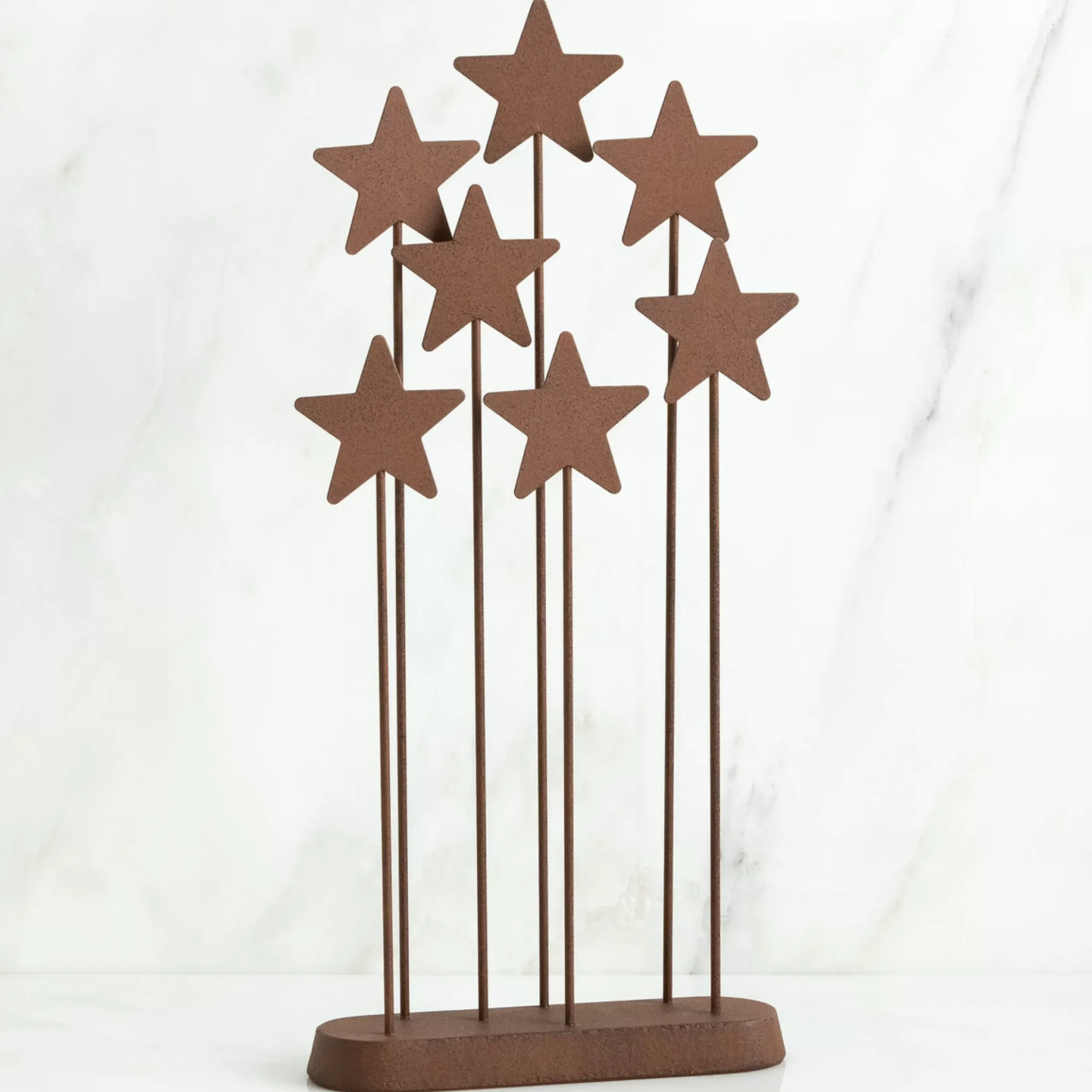 Willowtree - Nativity Metal Star Backdrop - 35Cm