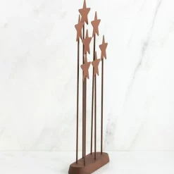 Willowtree - Nativity Metal Star Backdrop - 35Cm