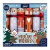 Woodland Words Tray Of 6 Christmas Crackers - 30.5Cm